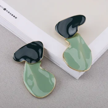 Korean New Design Fashion Geometrical Hanging Dangle Earring Jewelry Simple Elegant Oil Drop Earrings Female Party Gift
Korean New Design Fashion Geometrical Hanging Dangle Earring Jewelry Simple Elegant Oil Drop Earrings Female Party Gift