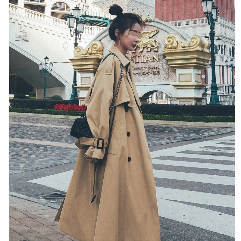 2021 новый стиль популярная темпераментная ветровка женское весенне-осеннее платье средней длины пальто выше колена цвета хаки Пальто
2021 новый стиль популярная темпераментная ветровка женское весенне-осеннее платье средней длины пальто выше колена цвета хаки Пальто