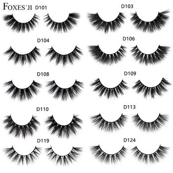 FOXESJI Eyelashes Mink Lashes Natural long Thick Cross Sexy Fluffy 3D Mink False Eyelashes Eyelash Cruelty free Eye Lashes rzesy 
FOXESJI Eyelashes Mink Lashes Natural long Thick Cross Sexy Fluffy 3D Mink False Eyelashes Eyelash Cruelty free Eye Lashes rzesy