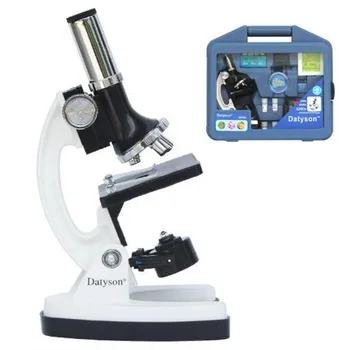 Datyson Explorer 1200X Children's Microscope Set 2X0003 Blue Suitcase Fixed Eyepiece Tube Rotary Filter Tray 2X0003WHITEBLUE
Datyson Explorer 1200X Children's Microscope Set 2X0003 Blue Suitcase Fixed Eyepiece Tube Rotary Filter Tray 2X0003WHITEBLUE