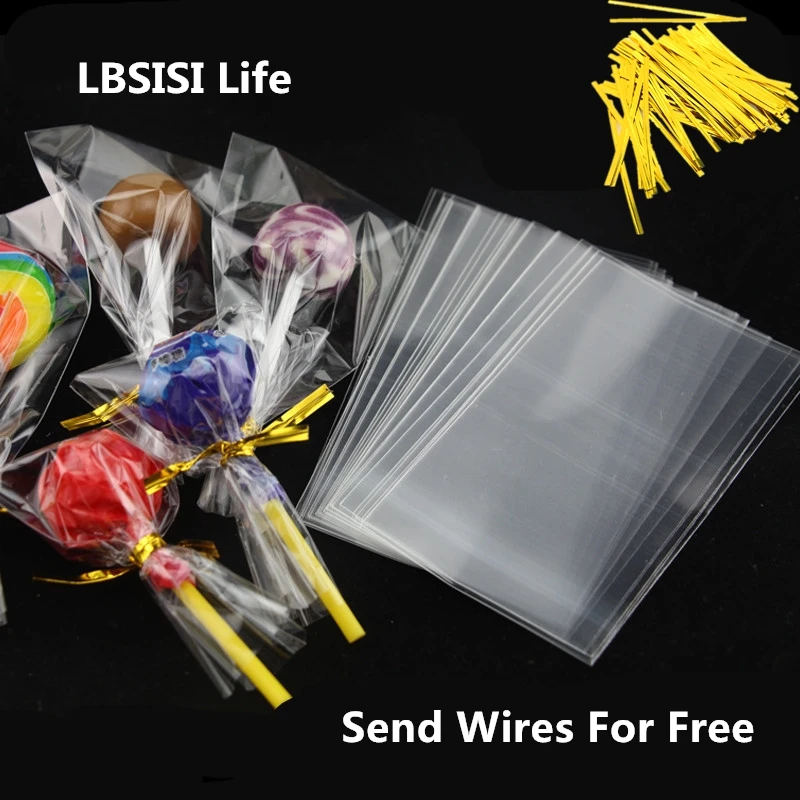 LBSISI Life 100pcs Clear Plastic Bag For Lollipop Candy Cookie Open Top Bags Bakery Gift Packaging Packing Favor Wedding
LBSISI Life 100pcs Clear Plastic Bag For Lollipop Candy Cookie Open Top Bags Bakery Gift Packaging Packing Favor Wedding