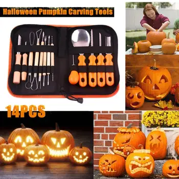Professional Pumpkin Carving Tool Kit Carve Sculpt Halloween Pumpkin Light Tools Supplies Cooking Knife DIY Carving Tool Set
Professional Pumpkin Carving Tool Kit Carve Sculpt Halloween Pumpkin Light Tools Supplies Cooking Knife DIY Carving Tool Set