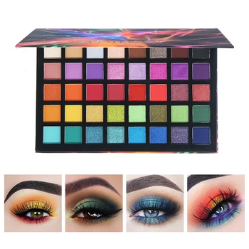40 Colors Matte Shimmer High Pigmented Eyeshadow Palette Colorful Pigment Eye Makeup Set Long Lasting Waterproof
40 Colors Matte Shimmer High Pigmented Eyeshadow Palette Colorful Pigment Eye Makeup Set Long Lasting Waterproof