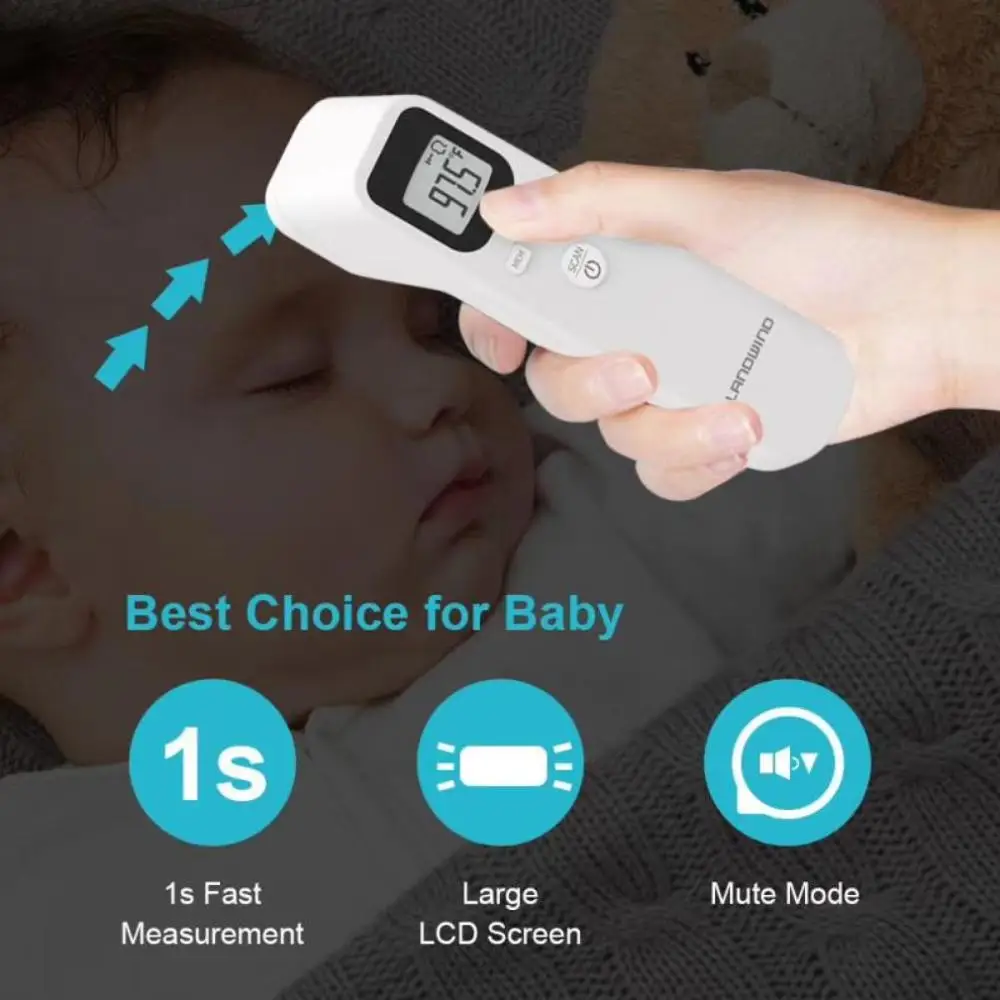 2020 Handheld Portable Non-Contact Infrared Thermometer High Precision Thermometer Temperature Meter Tool Lcd Memory Function
2020 Handheld Portable Non-Contact Infrared Thermometer High Precision Thermometer Temperature Meter Tool Lcd Memory Function