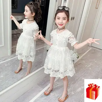 Meanbear Dresses Vestido White Dress Girl 2020 Summer Polyester Girl Knee Length Dress 4 5 Year Net Yarn Little Girls Dresses
Meanbear Dresses Vestido White Dress Girl 2020 Summer Polyester Girl Knee Length Dress 4 5 Year Net Yarn Little Girls Dresses