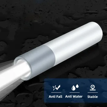 Electric Torch Aluminum Alloy Led Flashlightoutdoor Strong Light Multifunctional USB Portable Battery Powerbank Work Lamp Gift
Electric Torch Aluminum Alloy Led Flashlightoutdoor Strong Light Multifunctional USB Portable Battery Powerbank Work Lamp Gift