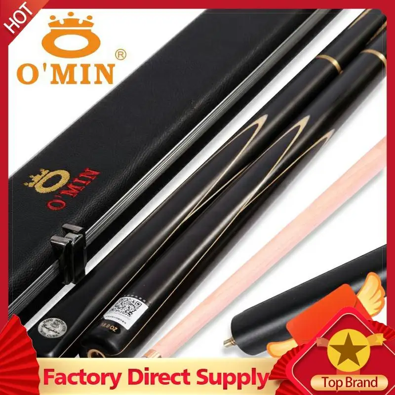 O'MIN Enlighten Billiard Maple Snooker Cue 3/4 Spite One Piece with Case Extension 9.5mm-10mm Tip Billar Stick with Many Gifts
O'MIN Enlighten Billiard Maple Snooker Cue 3/4 Spite One Piece with Case Extension 9.5mm-10mm Tip Billar Stick with Many Gifts