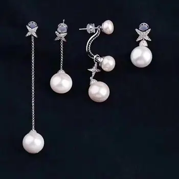 Fashion Jewelry & Accessories Fashion Classic Girl Pearl Earrings 4 Piece Set Earrings
Fashion Jewelry & Accessories Fashion Classic Girl Pearl Earrings 4 Piece Set Earrings