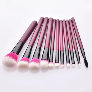 11Pcs/set Makeup Brush Set Premium Professional Makeup Brushes Foundation Powder Blending Concealer Eyeshadow Brush Kit Fuchsia
11Pcs/set Makeup Brush Set Premium Professional Makeup Brushes Foundation Powder Blending Concealer Eyeshadow Brush Kit Fuchsia
