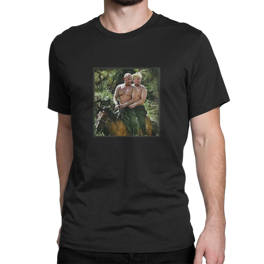 2019 T-Shirt Men 100% Cotton Best Friends Trump Putin MenClothing T-Shirts Teesmens T Shirts
2019 T-Shirt Men 100% Cotton Best Friends Trump Putin MenClothing T-Shirts Teesmens T Shirts