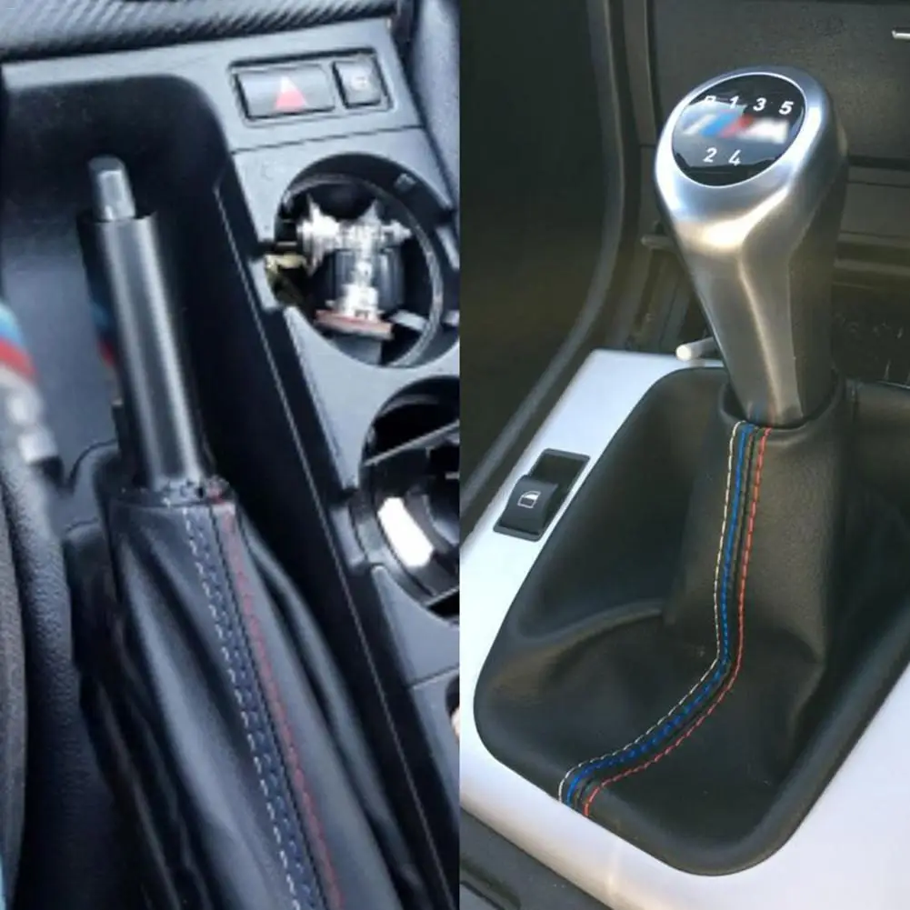 2 Pcs/Set Car Modification DIY Accessories Handbrake Gaiter Shift Boot Leather Cover Boot For Bmw 3 Series E36 E46 M3
2 Pcs/Set Car Modification DIY Accessories Handbrake Gaiter Shift Boot Leather Cover Boot For Bmw 3 Series E36 E46 M3