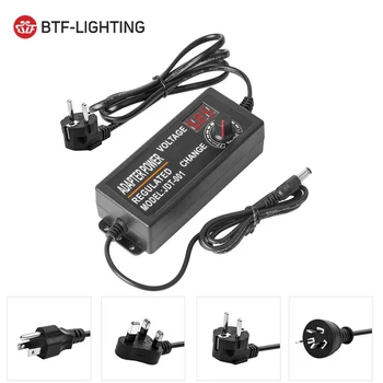Adjustable AC to DC 3V-12V 3V-24V Switching Universal Adapter Display Screen Voltage Regulated Power Supply for LED Strip Light
Adjustable AC to DC 3V-12V 3V-24V Switching Universal Adapter Display Screen Voltage Regulated Power Supply for LED Strip Light