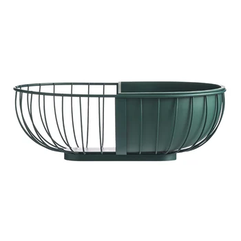 Kitchen Snack Bowl Vegetable Drain Iron Wire Hollowed Out Container Home Living Room Modern Nordic Style Fruit Basket Countertop
Kitchen Snack Bowl Vegetable Drain Iron Wire Hollowed Out Container Home Living Room Modern Nordic Style Fruit Basket Countertop