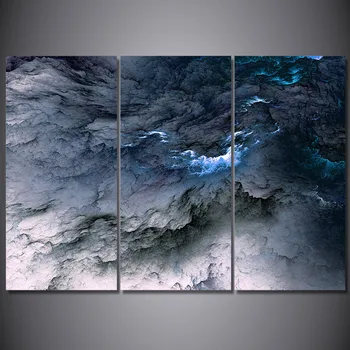 3 Pieces Gray Psychedelic Clouds Home Decoration Wall Art Poster Pictures For Living Room Canvas Painting
3 Pieces Gray Psychedelic Clouds Home Decoration Wall Art Poster Pictures For Living Room Canvas Painting