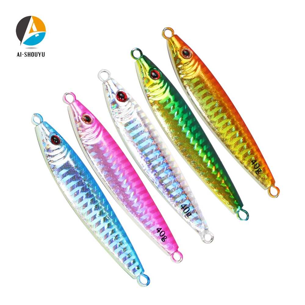 AI-SHOUYU Metal Jigging Spoon 30g 40g 60g 80g 100g Casting Jigging Lead Fish Sea Bass Hard Fishing Lure Artificial Bait Tackle
AI-SHOUYU Metal Jigging Spoon 30g 40g 60g 80g 100g Casting Jigging Lead Fish Sea Bass Hard Fishing Lure Artificial Bait Tackle