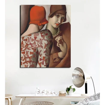 Tamara de Lempicka Sharing Secrets Canvas Painting Print Living Room Home Decoration Modern Wall Art Oil Painting Poster Picture
Tamara de Lempicka Sharing Secrets Canvas Painting Print Living Room Home Decoration Modern Wall Art Oil Painting Poster Picture