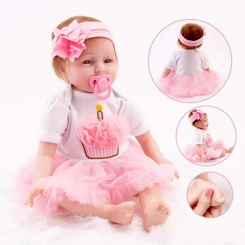24 Inch Model Reborn Baby Doll Doll Infant Realistic Hot Sales Replaceable Doll Vinyl Toy
24 Inch Model Reborn Baby Doll Doll Infant Realistic Hot Sales Replaceable Doll Vinyl Toy