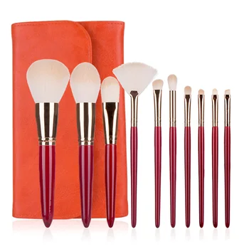 10pcs Nano Silk Fiber Hair Tip Tail Beauty Makeup Brush Tool Set Soft Cosmetics Brushes Kits (Dark Red)
10pcs Nano Silk Fiber Hair Tip Tail Beauty Makeup Brush Tool Set Soft Cosmetics Brushes Kits (Dark Red)