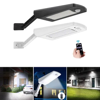 

36/48/66 led Solar Lamp Garden light Outdoor Waterproof Wall Multi Angles Rotable Pole Solar PIR motion Wall Light