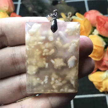 Natural Cherry Agate Pendant Jewelry For Men Women Lady Crystal 925 Silver 44x32x7mm Beads Stone Fashion Necklace Pendant AAAAA
Natural Cherry Agate Pendant Jewelry For Men Women Lady Crystal 925 Silver 44x32x7mm Beads Stone Fashion Necklace Pendant AAAAA