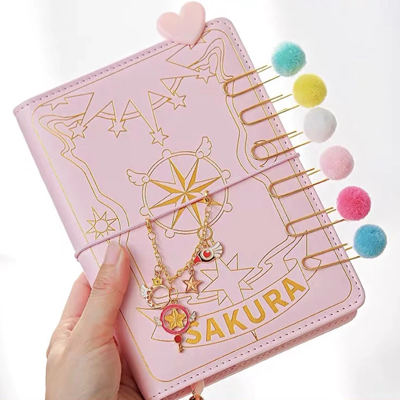 Japanese Cuter loose-leaf Notebook Journal Spiral Kawaii Notepad A6 Binder Color Illustration Daily Planner Diary Organizer
Japanese Cuter loose-leaf Notebook Journal Spiral Kawaii Notepad A6 Binder Color Illustration Daily Planner Diary Organizer