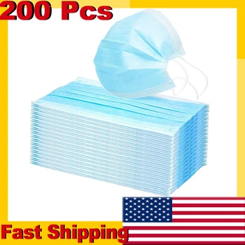 200pcs Fast Shipping 4 Days to USA! Disposable Face Mask Anti-Dust Non-Woven Earloop Face Mouth Mask Protection Protective Mask
200pcs Fast Shipping 4 Days to USA! Disposable Face Mask Anti-Dust Non-Woven Earloop Face Mouth Mask Protection Protective Mask
