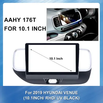 10.1 inch Car Audio Frame Car Radio gps navigation fascia panel is suitable for HYUNDAI VENUE 2019 (RHD UV BLACK) Frame Kit
10.1 inch Car Audio Frame Car Radio gps navigation fascia panel is suitable for HYUNDAI VENUE 2019 (RHD UV BLACK) Frame Kit