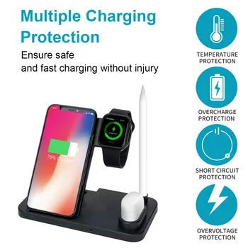 Multifunction 3 In 1 Wireless Charger, Universal Wireless Charging Station for Airpods for Apple Watch for Iphone for Xiaomi
Multifunction 3 In 1 Wireless Charger, Universal Wireless Charging Station for Airpods for Apple Watch for Iphone for Xiaomi