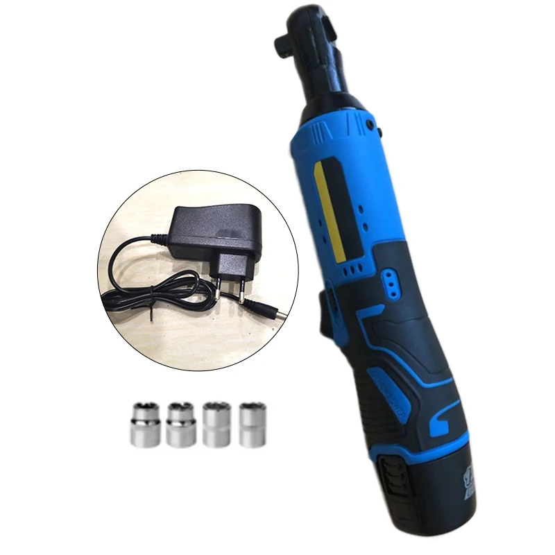 Electric Ratchet Wrench 40NM 230rpm Repair Maintenance 100-240V 50/60 HZ Fast Charging Extend Tool Life
Electric Ratchet Wrench 40NM 230rpm Repair Maintenance 100-240V 50/60 HZ Fast Charging Extend Tool Life