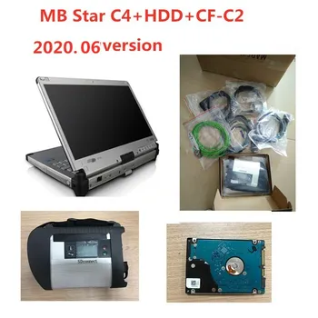 OBD2 scanner MB STAR C4 Multiplexer Star Diagnosis SD Connect C4 2020.06 Full Software with CFC2 CF-C2 diagnostic tool
OBD2 scanner MB STAR C4 Multiplexer Star Diagnosis SD Connect C4 2020.06 Full Software with CFC2 CF-C2 diagnostic tool