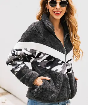 Camouflage Color Block Sweatshirt Pullover Tops Sweatshirt Women Zipper Hoodie Jumper Casual Long Sleeve Female Pullover Hoodies
Camouflage Color Block Sweatshirt Pullover Tops Sweatshirt Women Zipper Hoodie Jumper Casual Long Sleeve Female Pullover Hoodies