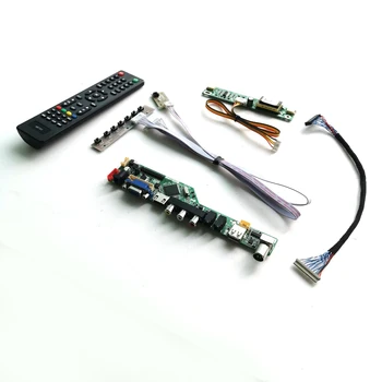 For NL10276BC30-04F/10 USB VGA HDMI AV RF LVDS 20Pin 2CCFL LCD panel monitor keyboard+Inverter+Remote T.V56 controller board Kit
For NL10276BC30-04F/10 USB VGA HDMI AV RF LVDS 20Pin 2CCFL LCD panel monitor keyboard+Inverter+Remote T.V56 controller board Kit