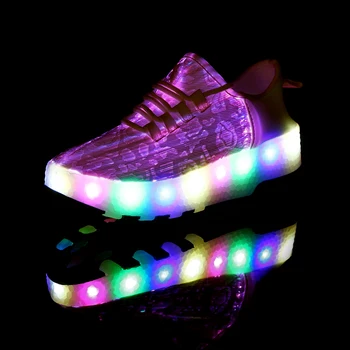 2019 New USB Charge LED Colorful Children Kids Fashion Sneakers with One/Two Wheels Roller Skate Shoes Boys Girls Shoes
2019 New USB Charge LED Colorful Children Kids Fashion Sneakers with One/Two Wheels Roller Skate Shoes Boys Girls Shoes