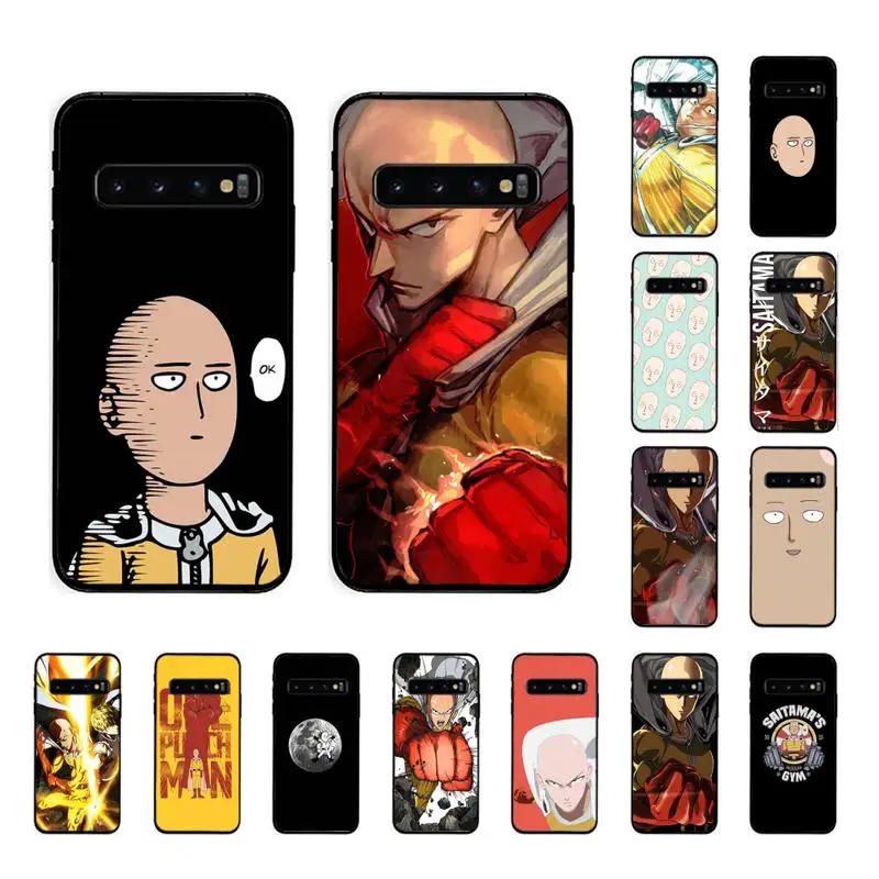 Мягкий чехол для телефона One Punch Man Saitama Genos Garou Samsung Galaxy S10 Plus S10E S20 UlTRA S7 S8 S9 S10lite plus |