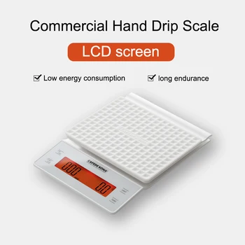 Commercial Scale Hand Brew Coffee Precision Sensors Waterproof With Silicone Include Food Pad Scale Kitchen Timer
Commercial Scale Hand Brew Coffee Precision Sensors Waterproof With Silicone Include Food Pad Scale Kitchen Timer