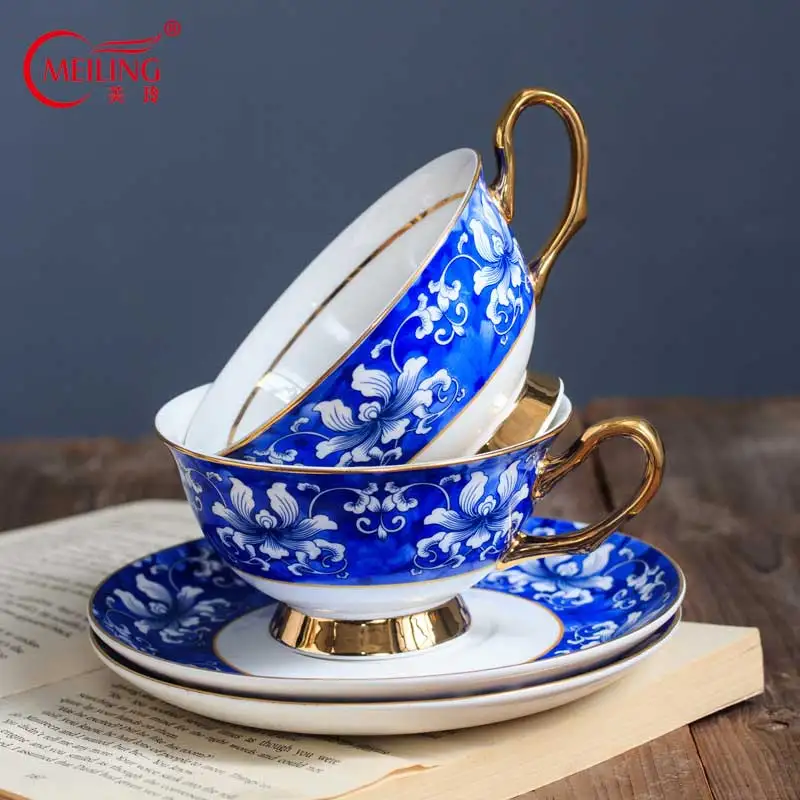 Chinese Blue and White Porcelain Coffee Cup & Saucer Spoon Collectible Art Pretty Holiday Birthday Gift For Coffee Tea Lover 
Chinese Blue and White Porcelain Coffee Cup & Saucer Spoon Collectible Art Pretty Holiday Birthday Gift For Coffee Tea Lover