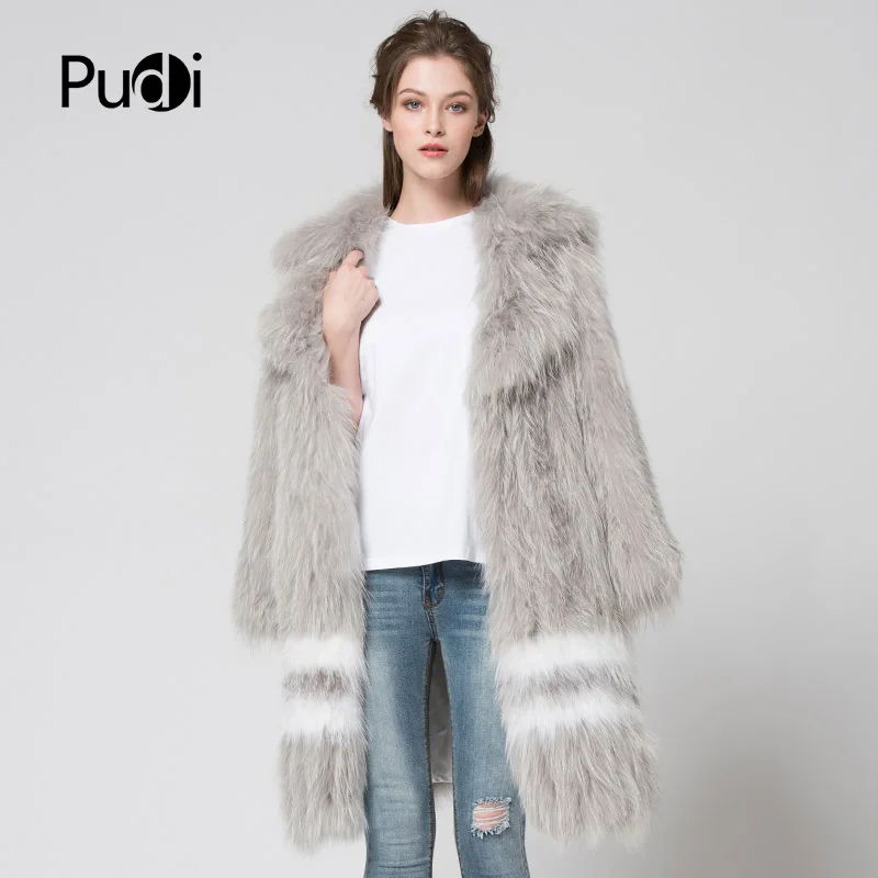 CT7040 women New Knitted real Raccoon Fur Coat Full Sleeve genuine winter Fur long style Jacket grey color
CT7040 women New Knitted real Raccoon Fur Coat Full Sleeve genuine winter Fur long style Jacket grey color