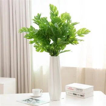 10Pcs Long Stem Turtle Leaf 35.43" Length Simulation Real Touch Leaves for Home Wedding Decorative Artificial Plants
10Pcs Long Stem Turtle Leaf 35.43" Length Simulation Real Touch Leaves for Home Wedding Decorative Artificial Plants