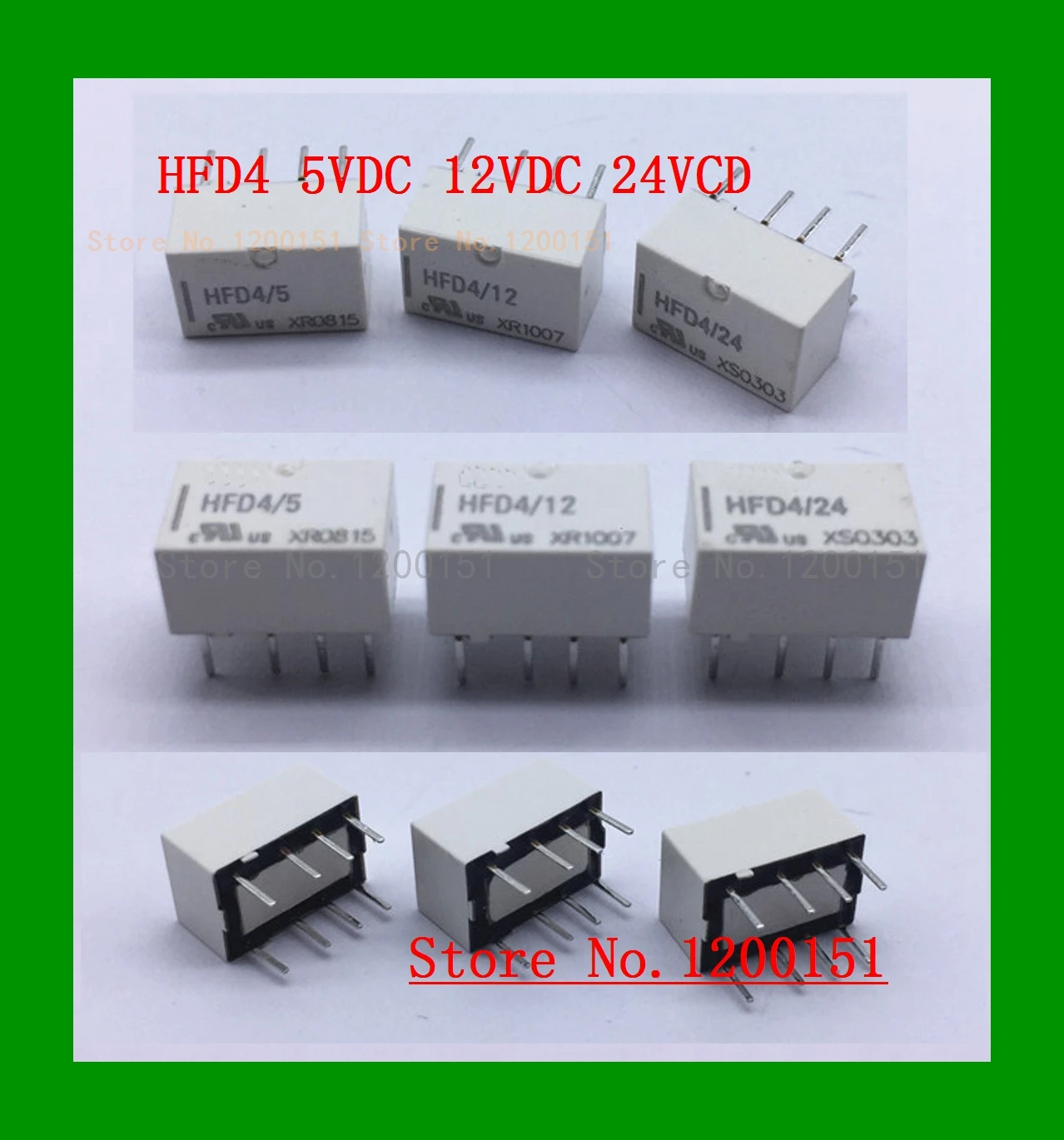 3 шт./лот HFD4/5 5VDC HFD4/12 12VDC HFD4/24 24VDC реле DIP-8 | Электронные компоненты и принадлежности