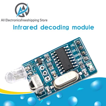 5V IR Infrared Remote Decoder Encoding Transmitter Receiver Wireless Module Quality in Stock for arduino
5V IR Infrared Remote Decoder Encoding Transmitter Receiver Wireless Module Quality in Stock for arduino
