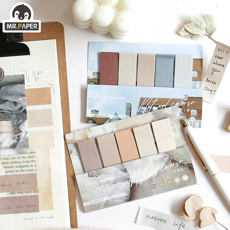 Mr.Paper 4 Designs 100pcs/lot Natural Paint Color Series Memo Pad Deco Sticky Notes Note Diary Creative Self-Stick Note Memo Pad
Mr.Paper 4 Designs 100pcs/lot Natural Paint Color Series Memo Pad Deco Sticky Notes Note Diary Creative Self-Stick Note Memo Pad