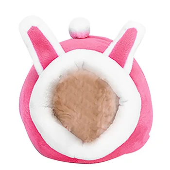 Pet Sleeping Bed Warm House Easy Clean Dwarf Hamsters Portable Soft Hedgehogs Cotton Blend Small Animals Winter Guinea Pig Cute
Pet Sleeping Bed Warm House Easy Clean Dwarf Hamsters Portable Soft Hedgehogs Cotton Blend Small Animals Winter Guinea Pig Cute