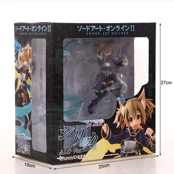 18CM Anime Sword Art Online II Action Figure Silica ALO Ver. Funny Knights Ayano Keiko 1/8 PVC Model Collectible Doll Toy Gifts
18CM Anime Sword Art Online II Action Figure Silica ALO Ver. Funny Knights Ayano Keiko 1/8 PVC Model Collectible Doll Toy Gifts