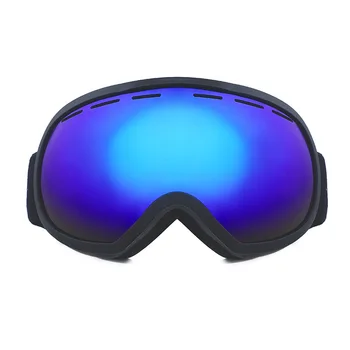 

ROBESBON 2019 REVO Coated Double Fog Ski Glasses (can put myopia glasses）TUP frame single-layer PC HD mirror snowboard goggles