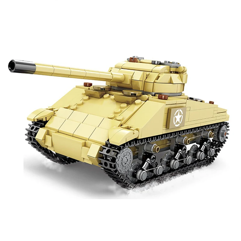 Коллекция 2021 года Вторая мировая война военная армия Германия M4 Sherman средний танк