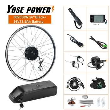 E bike Conversion Kit with Battery 36V 350W 26'' Rear Hub Motor Wheel for Bicycle Electric Brushless Motor Kit E-bike Engine Kit
E bike Conversion Kit with Battery 36V 350W 26'' Rear Hub Motor Wheel for Bicycle Electric Brushless Motor Kit E-bike Engine Kit