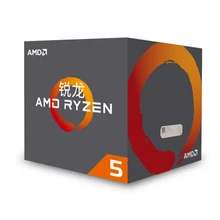 AMD Ryzen 5 1400 R5 1400 Processador de 3.2 GHz Quad-Core Oito-CPU Fio L2 2 = M l3 = 8M 65W YD1400BBM4KAE AM4 Novo e com ventilador de Tomada(China)