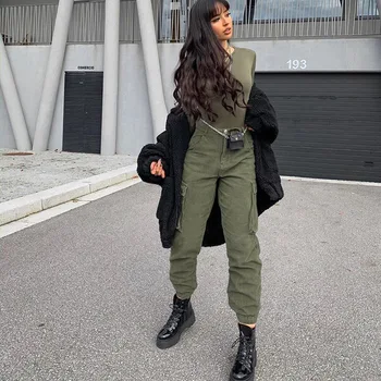 Casual Street Style Corduroy Harem Pants 2020 New Fashion Pockets High Waisted Trousers Hip Hop Ladies Cargo Pants
Casual Street Style Corduroy Harem Pants 2020 New Fashion Pockets High Waisted Trousers Hip Hop Ladies Cargo Pants