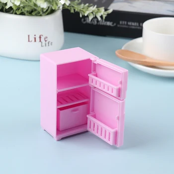 1/12 Dollhouse Miniature Kitchen Pink Plastic Fridge Refrigerator Freezer for Dolls Bedroom Accessories
1/12 Dollhouse Miniature Kitchen Pink Plastic Fridge Refrigerator Freezer for Dolls Bedroom Accessories