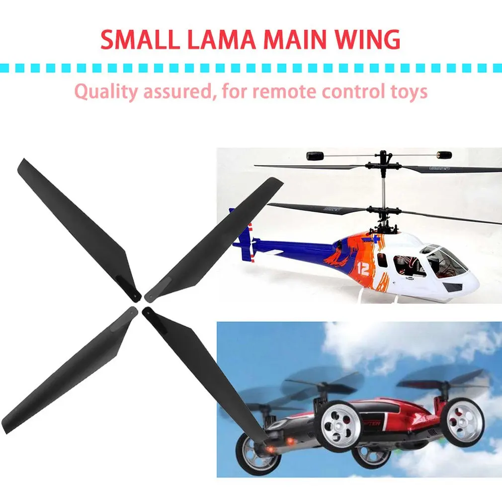 

Vehicles & Remote Control Toys 160mm Plastic Main Blades For Esky LAMA V3 V4/ walkera 5#4 5-8 RC Helicopters Apache AH6